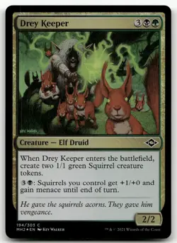 Drey Keeper #194 (Foil) (NM) Modern Horizons 2 MH2 Magic MTG - Image 1