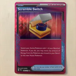 Pokemon TCG Scramble Switch Ace Spec Trainer Card 186/191 Surging Sparks Nm - Image 1