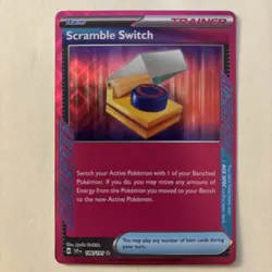 Pokemon TCG Scramble Switch Ace Spec Trainer Card 186/191 Surging Sparks Nm - Image 2