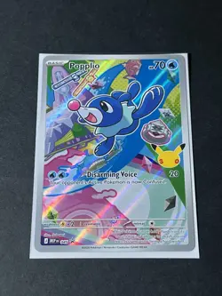 Pokemon TCG Pokemon Popplio Popplio Holo 30th anniversary 045 PROMO NM - Image 2