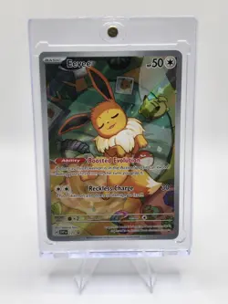 Pokemon TCG Eevee Holo Promo 173 Sv: Scarlet & Violet Boosted Evolution - Image 1