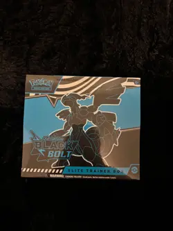 Pokemon TCG Black Bolt - Elite Trainer Box ETB - New Sealed *See Description* - Image 1