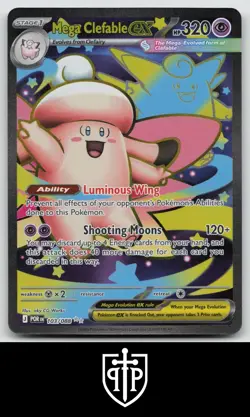 Pokemon - Mega Clefable ex 103/088 Perfect Order - Ultra Rare - NM - Image 1