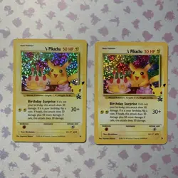 Pokemon Birthday Pikachu 24/53 Celebrations Classic Collection Holo NM - Image 1