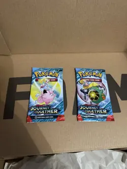 Pokemon TCG: Scarlet and Violet Journey Together Booster Pack Sealed X2 - Image 1