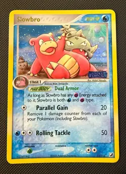 Pokemon TCG Slowbro 13/115 Unseen Forces Reverse Holo Stamped - Image 1