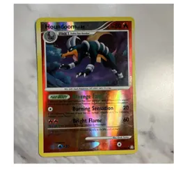 Pokemon Houndoom Legends Awakened Reverse Holo Uncommon Stage 1 57/146 2008 - Image 1