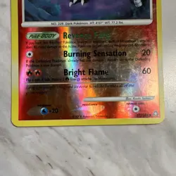 Pokemon Houndoom Legends Awakened Reverse Holo Uncommon Stage 1 57/146 2008 - Image 4