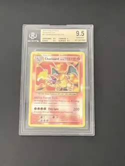 CHARIZARD 2016 Pokemon XY Evolutions Reverse Holo 11/108 BGS 9.5 GEM MINT - Image 1