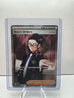 Boss's Orders 256/217 Full Art Pokemon Ascended Heroes NM - Image 1