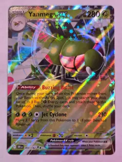 Yanmega ex 003/182 Double Rare Destined Rivals Pokemon Holo Near Mint - Image 1