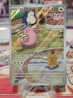 Chansey 187/167 Sv06: Twilight Masquerade Holo Illustration Rare Full Art - Image 2