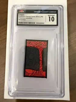 Pokemon 2013 Tangela November Pokemon Hanafuda Japanese CGC 10 Gem Mint Rare - Image 1