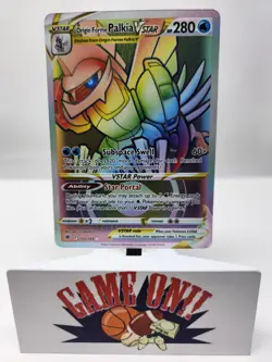 Pokemon Origin Forme Palkia VSTAR 192/189 Astral Radiance Rainbow Secret Rare sc - Image 1