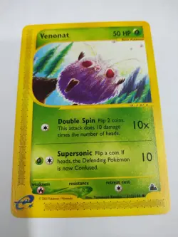 MINT Pokemon - Skyridge - Venonat 112/144- Condition - Image 4