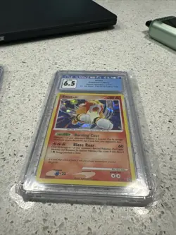 2007 Pokemon Secret Wonders #4/132 Entei Holo CGC 6.5 - Image 1