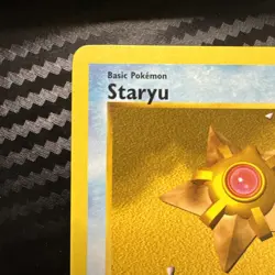 STARYU 65/102 COMMON BASE SET SHADOWLESS POKEMON LP - Image 2