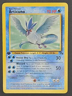 Pokemon TCG 1st Edition Legendary Birds Fossil Non Holo Rare Lot WOTC VTG 1999 - Image 3