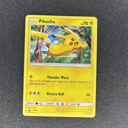Pikachu SM04 Non-holo Target Exclusive Black Star Promo Pokemon 2016 MP - Image 1