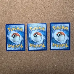 3x Pikachu 25/25 NON-HOLO Pokemon Card 25th Anniversary McDonalds Promo 2021 - Image 2