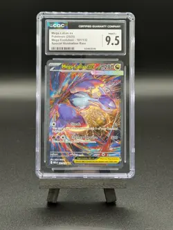 POKEMON MEGA LATIAS 181/132 SIR 2025 MEGA EVOLUTION - MINT+ CGC 9.5 - Image 1