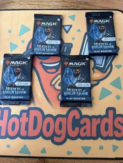 MAGIC: THE GATHERING - Murders at Karlov Manor - Play Booster Pack Lot (4x) - Image 1