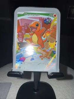 First Partner Illustration Charmander Promo Full Art Holo 038 Pokemon TCG - Image 4