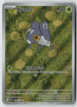 Nymble 096/094 Illustration Rare Phantasmal Flames Pokemon Near Mint - Image 1
