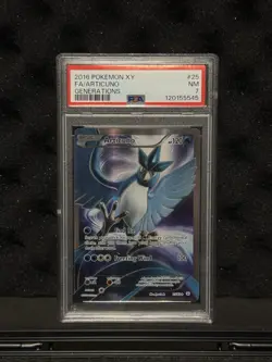 2016 Pokemon Xy Generations Full Art Articuno #25 PSA 7 - Image 1
