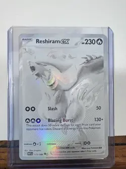 Reshiram ex #173 Pokemon WHT EN Black White Flare - Image 1