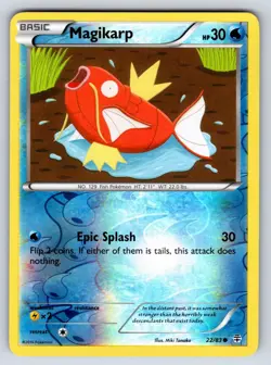 Magikarp 22/83 Common Generations Pokemon Reverse Holo Lightly Played - Image 1