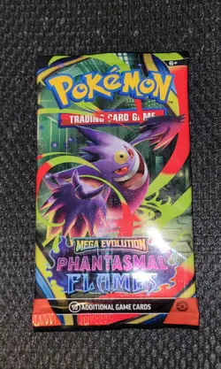 Live! Pokemon Phantasmal Flames Booster Pack - Random Art - FACTORY SEALED - Image 1