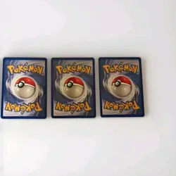 Pokemon TCG Fossil Legendary Birds Articuno Zapdos Moltres Holo Regular WOTC - Image 2