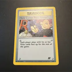 Here Comes Team Rocket! 15/82 Team Rocket Holo Rare Trainer EN Unlimited 2000 - Image 1