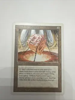 Mana Vault Revised Edition Regular LP MTG - Image 1
