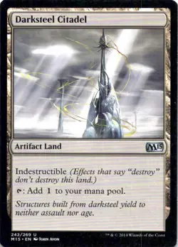 MTG Darksteel Citadel (242) | LP | Magic 2015 (M15) - Image 1
