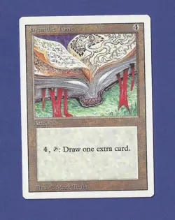 1994 Magic the Gathering - Jayemdae Tome - Artifact - Revised MTG - Image 1