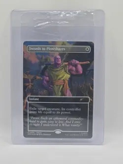 Magic the Gathering PSA Magazine Promo Swords to Plowshares Thanos - Image 1