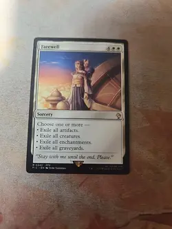Farewell Commander Final Fantasy MTG NM - Image 1