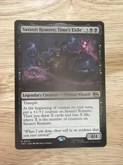 MTG, Savanti Romero, Time's Exile 72 Teenage Mutant TMT Regular Rare - Image 1