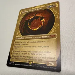 X1 non foil showcase Sauron, the Dark Lord LTR - Image 1