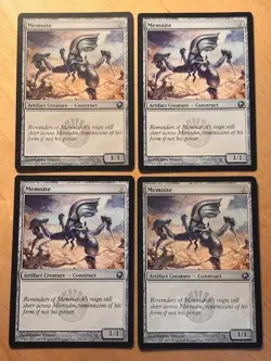 MTG Magic the Gathering 1x Memnite Scars of Mirrodin NM/LP - Image 1
