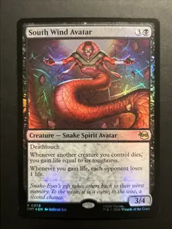 South Wind Avatar Teenage Mutant Ninja Turtles Foil 78 MTG NM - Image 1