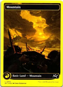 Mountain (0510) (First-Place Foil) L Aetherdrift 510 NM NM-LP - Image 1