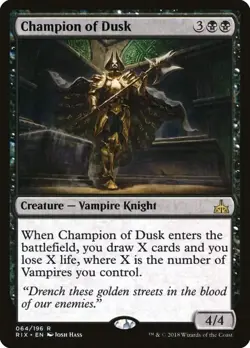 Champion of Dusk [Rivals of Ixalan] Lightly Played - Image 1