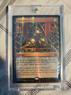 Trinisphere Prison Artifact Magic: The Gathering Kaladesh Masterpiece Foil NM/M - Image 1