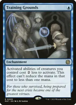 FOIL Training Grounds MTG | NM/ March of the Machine: The Aftermath - Image 1