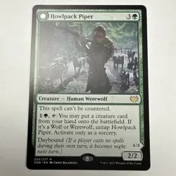 Howlpack Piper - 205 - NM - Innistrad: Crimson Vow MTG - Image 1