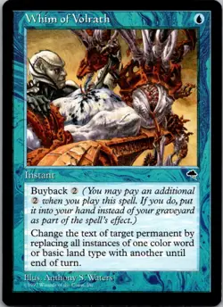 1997 Tempest A Whim of Volrath Expansion/Rare #102 - Image 1
