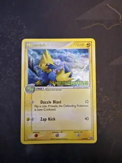 Pokemon Manectric 16/106 Stamped Reverse Holo Emerald, Light Play Condition - Image 1